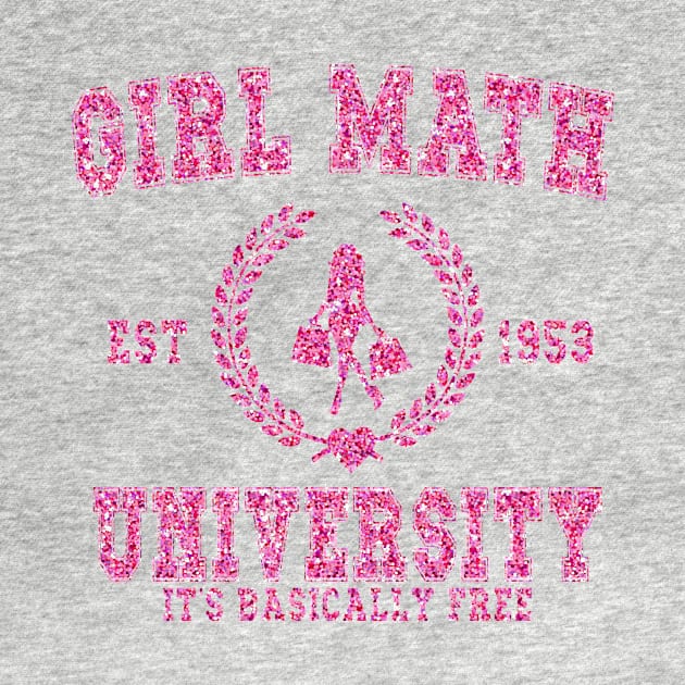 Girl Math University Valentine Shirt or Sweatshirt Gift For Girlfriend, Valentines by Y2KERA